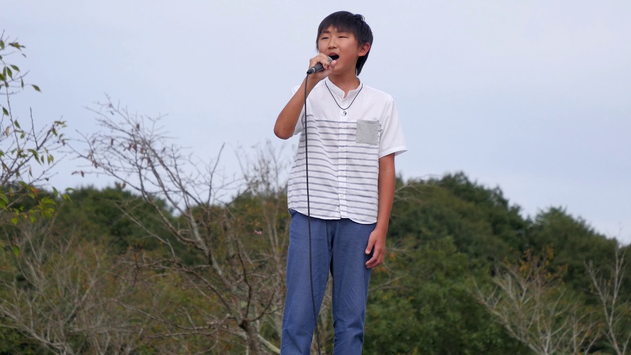 久保陽貴「あなたがいることで／Uru」サンフレッチェ広島応援イベント　国営備北丘陵公園 大芝生広場