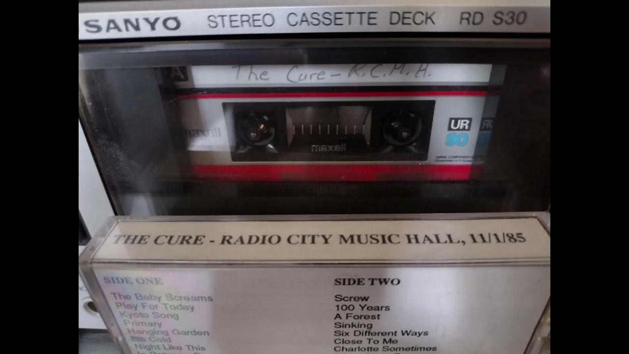 The Cure - Radio City Music Hall 11/1/85