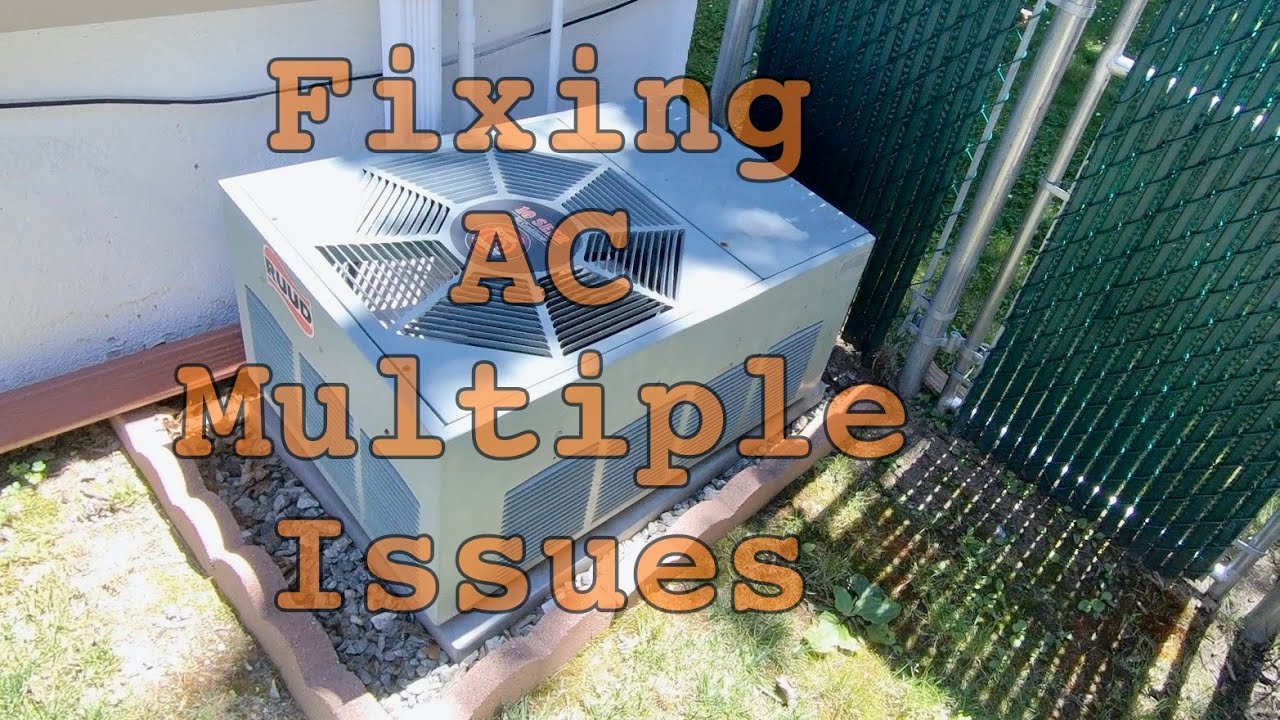 AC Not Cooling Outdoor Unit Not Running Multiple issues
