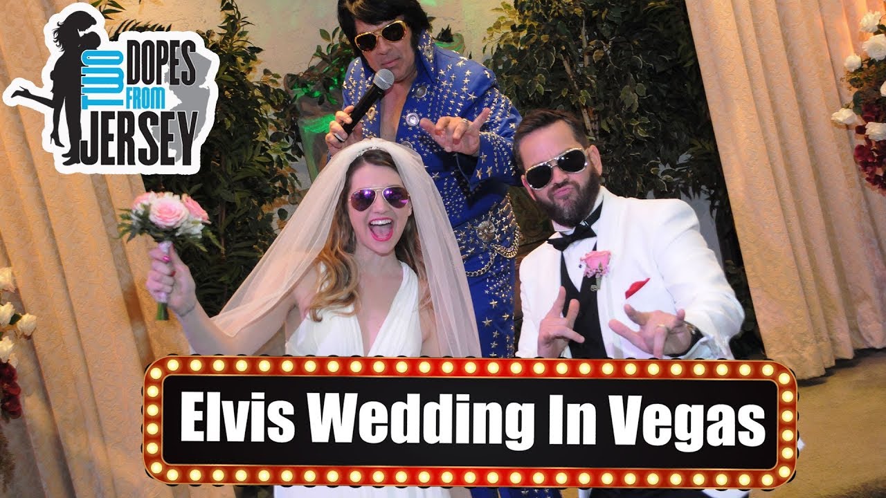Viva Las Vegas Wedding with Elvis and The Two Dopes From Jersey