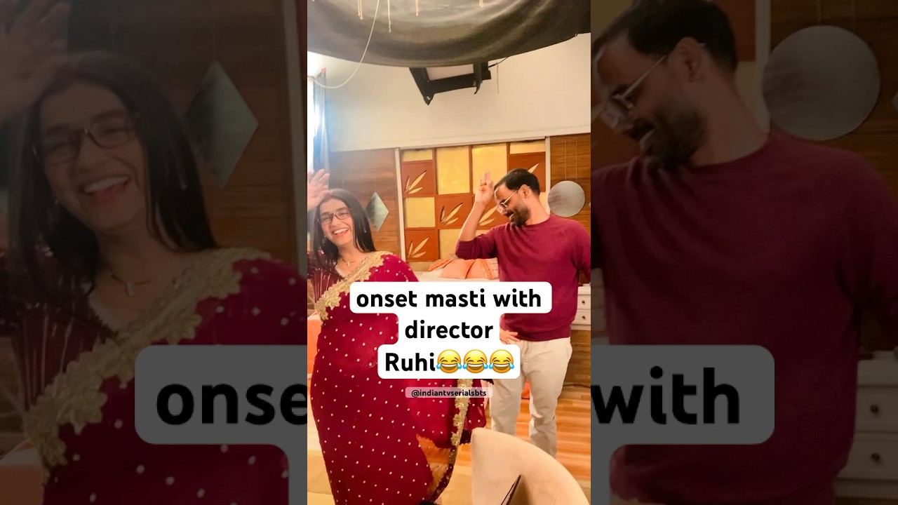 onset masti😂 #mannsundar #behindthescenes #viral #dangaltv #viralshort #onset #onsetmasti #indiantv
