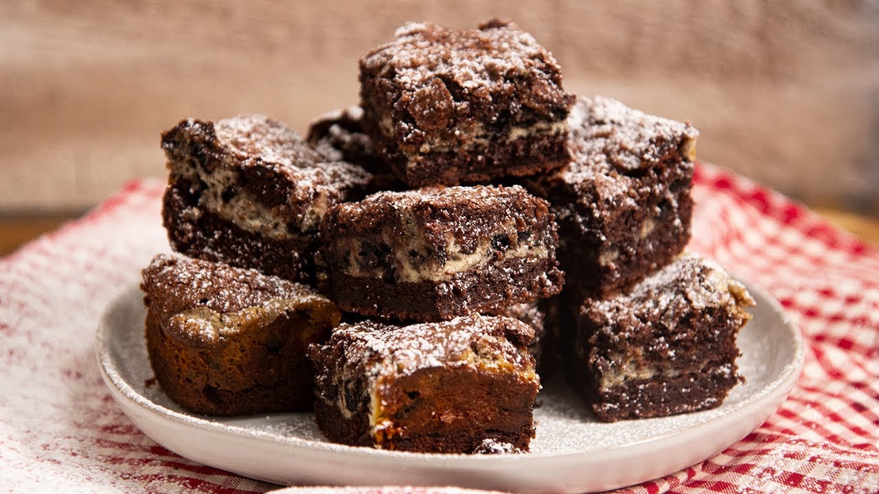 Cookies & Cream Cheesecake Brownies | Ep. 1334