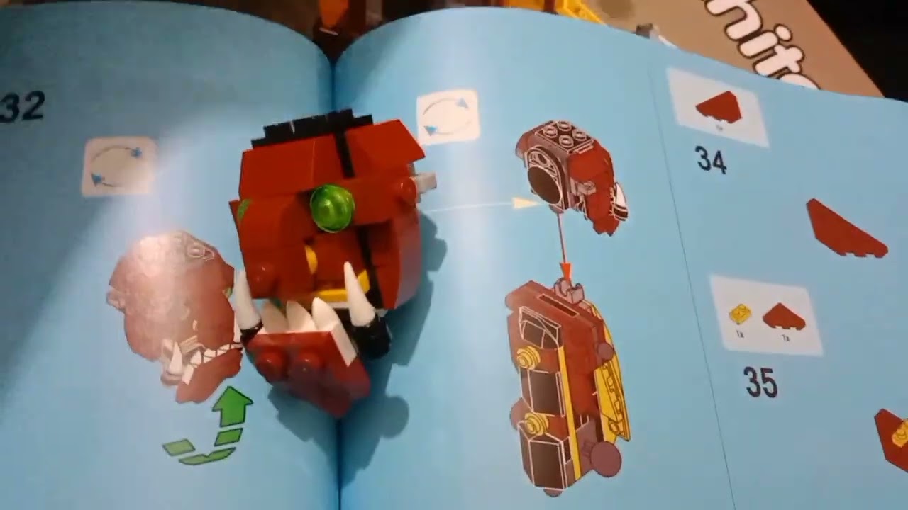 JiSi Bricks 3130 architect mysterious Beast Dragon Monster blocks #imalidotcom #bricks #toyreview