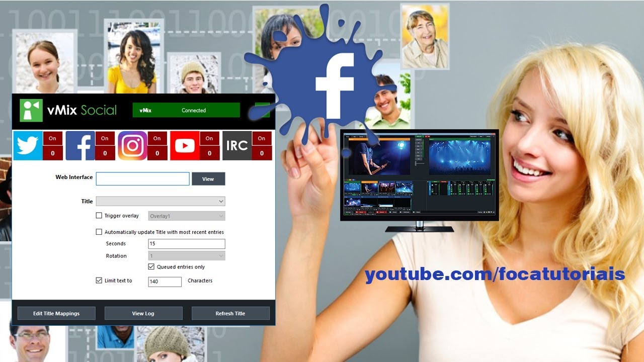 vMix Social Facebook – Comentários dos seus seguidores na sua transmissão