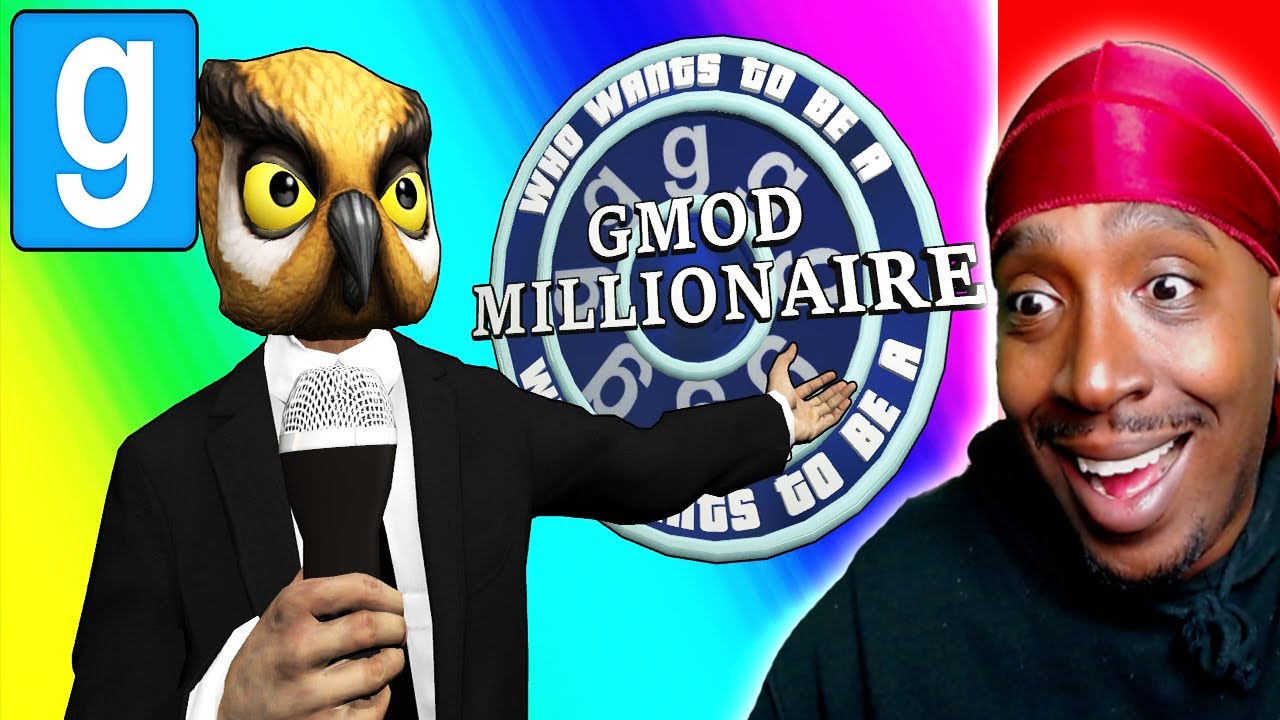 Reaction To Gmod Sandbox Funny Moments - Who Wants to be a Gmod Millionaire?