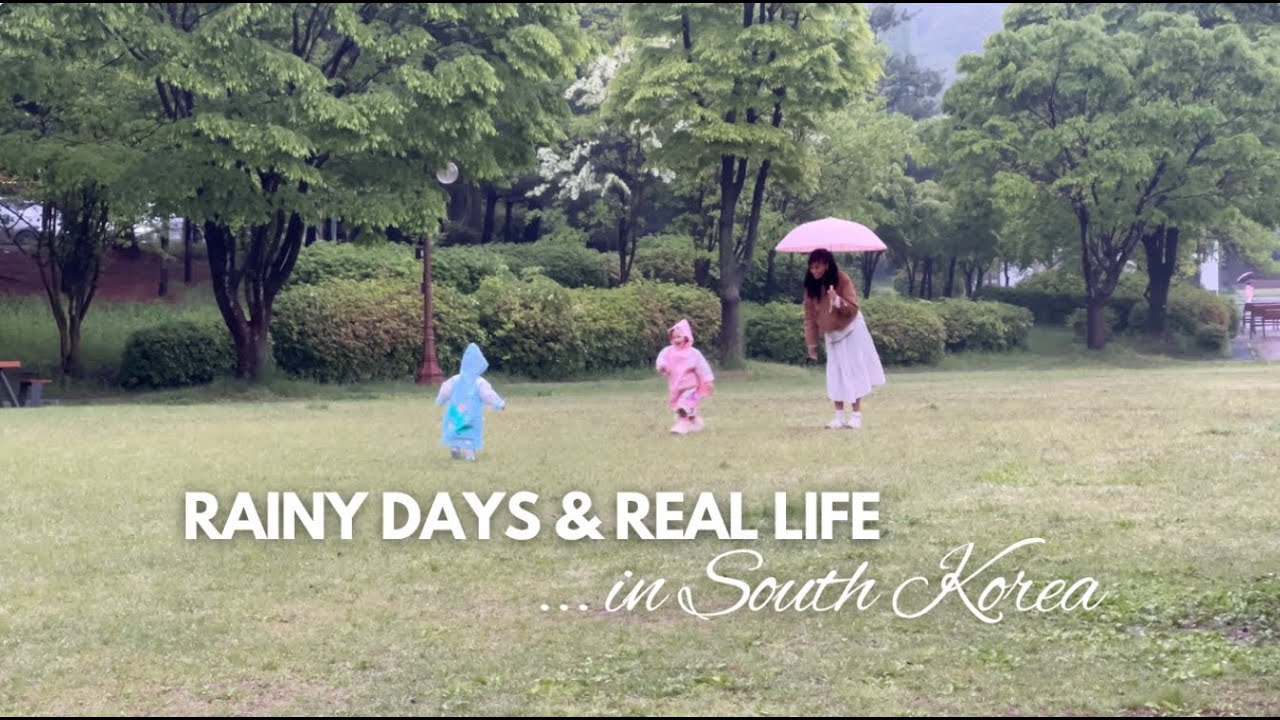 Rainy Weekend in Korea 🌧 Cozy Cleaning, Comfort Food & Family Time