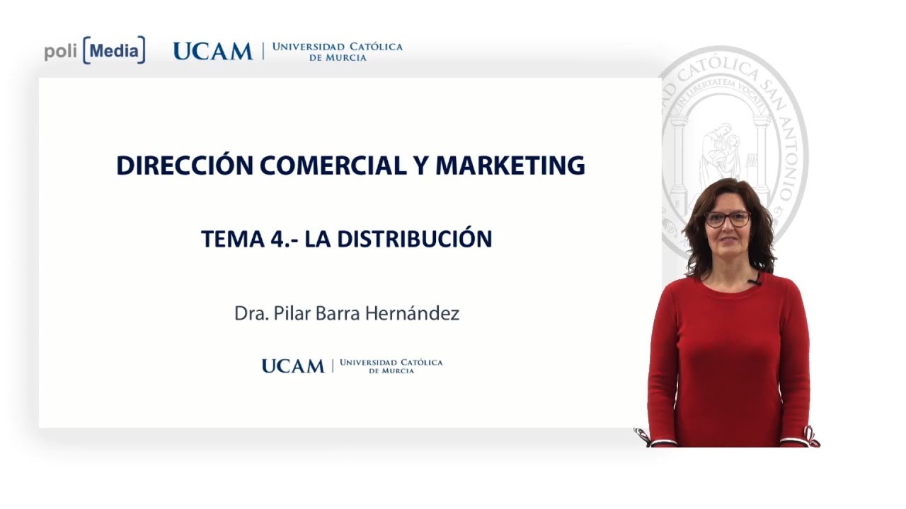 Dirección Comercial y Marketing - T4. La Distribución - Mª Pilar Barra