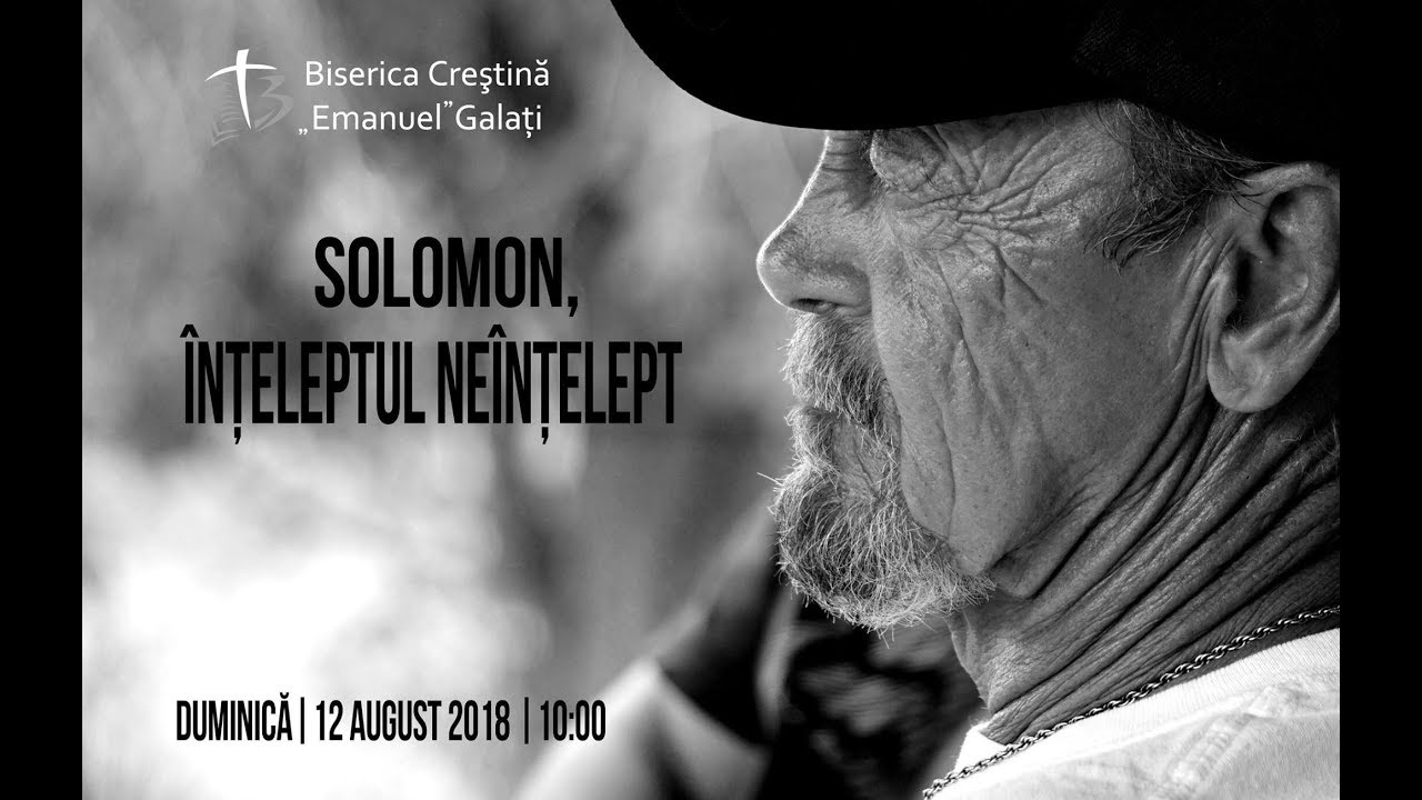 Solomon, înțeleptul neînțelept | Mihai Dumitrașcu