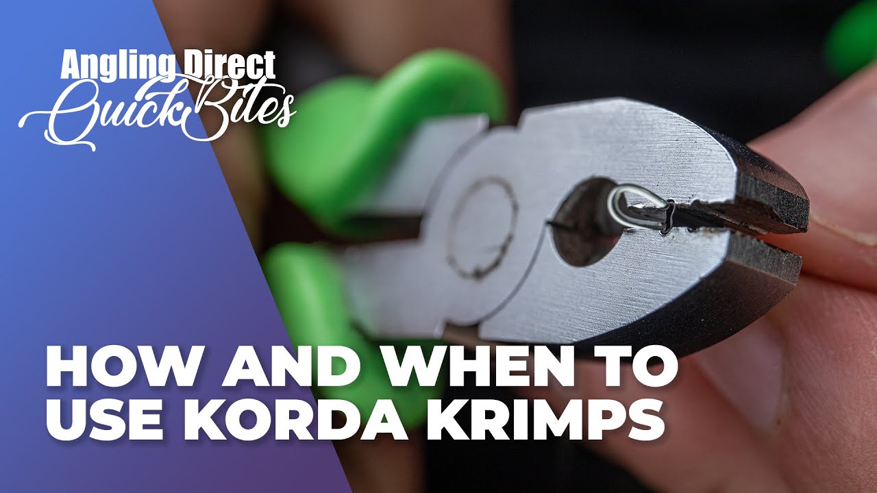 How And When To Use Korda Krimps &ndash; Carp Fishing Quickbite