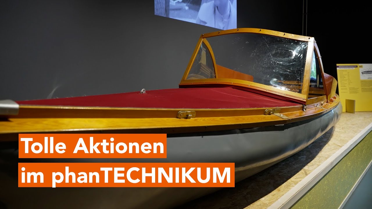 Tolle Aktionen im phanTECHNIKUM rund ums Faltboot