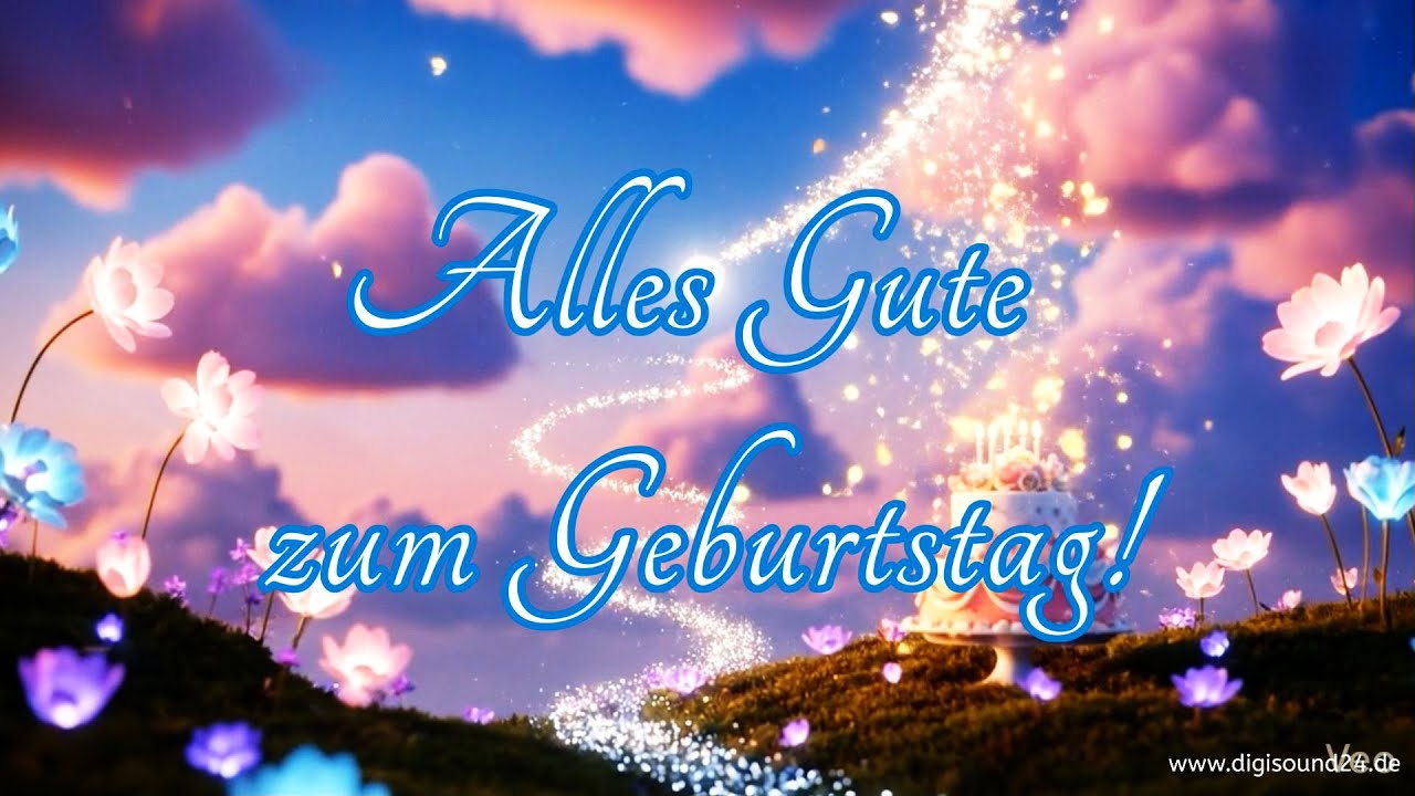 Magisches Geburtstagsvideo zum versenden per WhatsApp, Email, TikTok, Instagramm