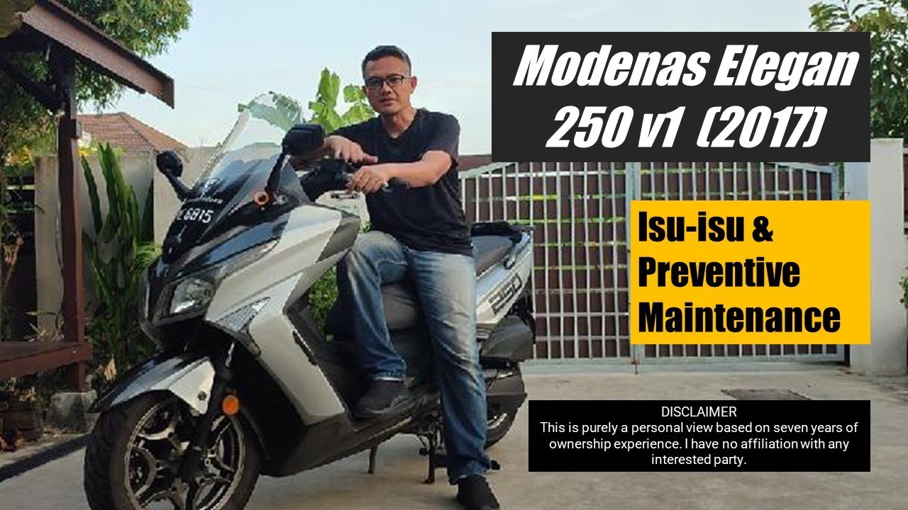 Modenas Elegan 250 v1 Issues & Preventive Maintenance #me250 #me250v1 #modenas #elegan #kymco #xtown