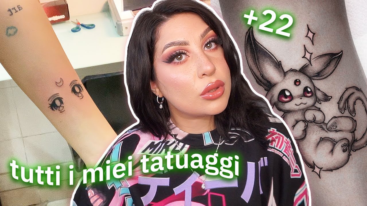 TUTTI I MIEI TATUAGGI ✨ TATTOO TOUR UPDATE 2021