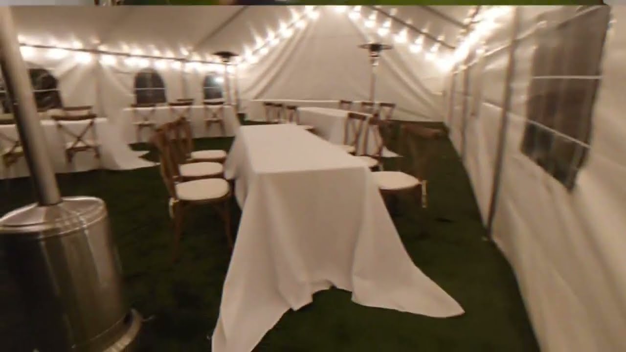 Check out this 30x40 Beautiful tent by Party Rental Creation