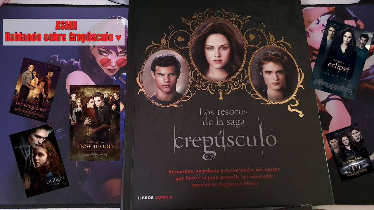 ASMR - Hablando sobre la saga Crepúsculo - Pasando páginas - Soft Spoken.