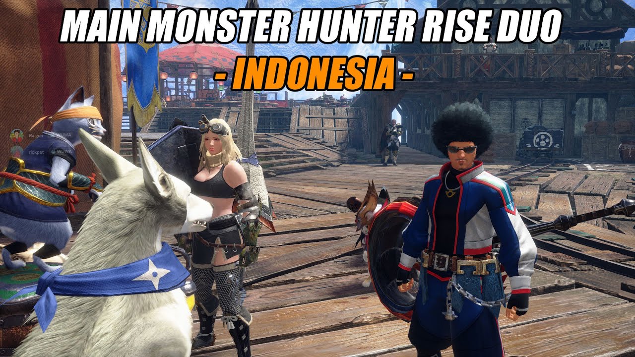 Live Stream Monster Hunter Rise Indonesia: Lanjut Farming