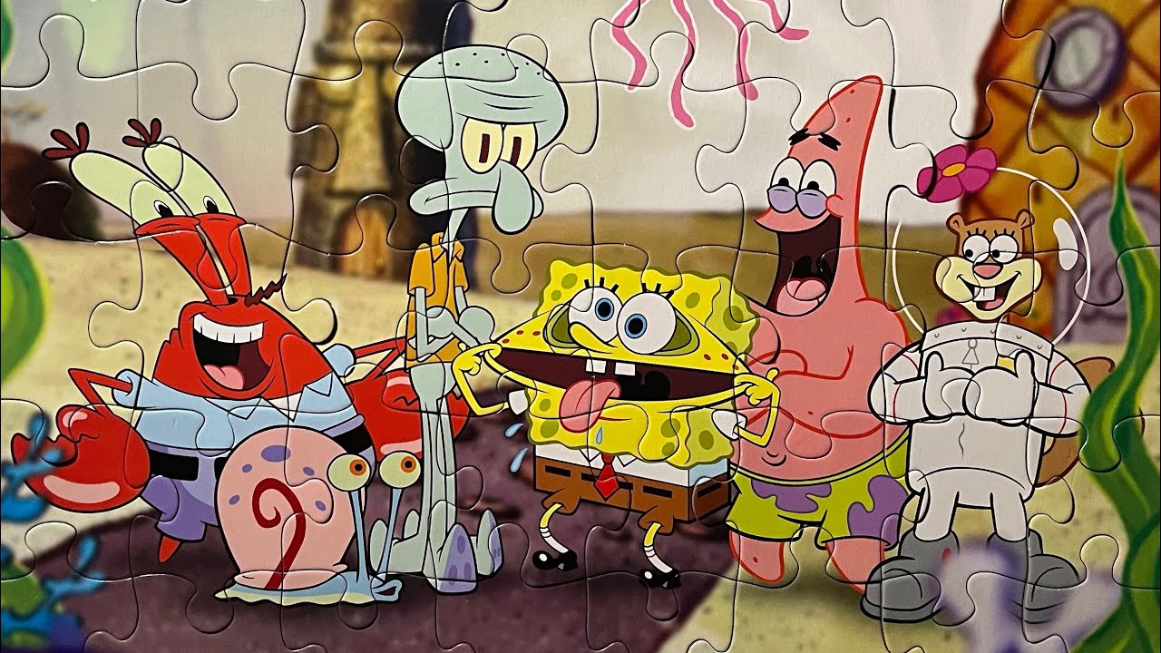 Silly SpongeBob SquarePants🧩