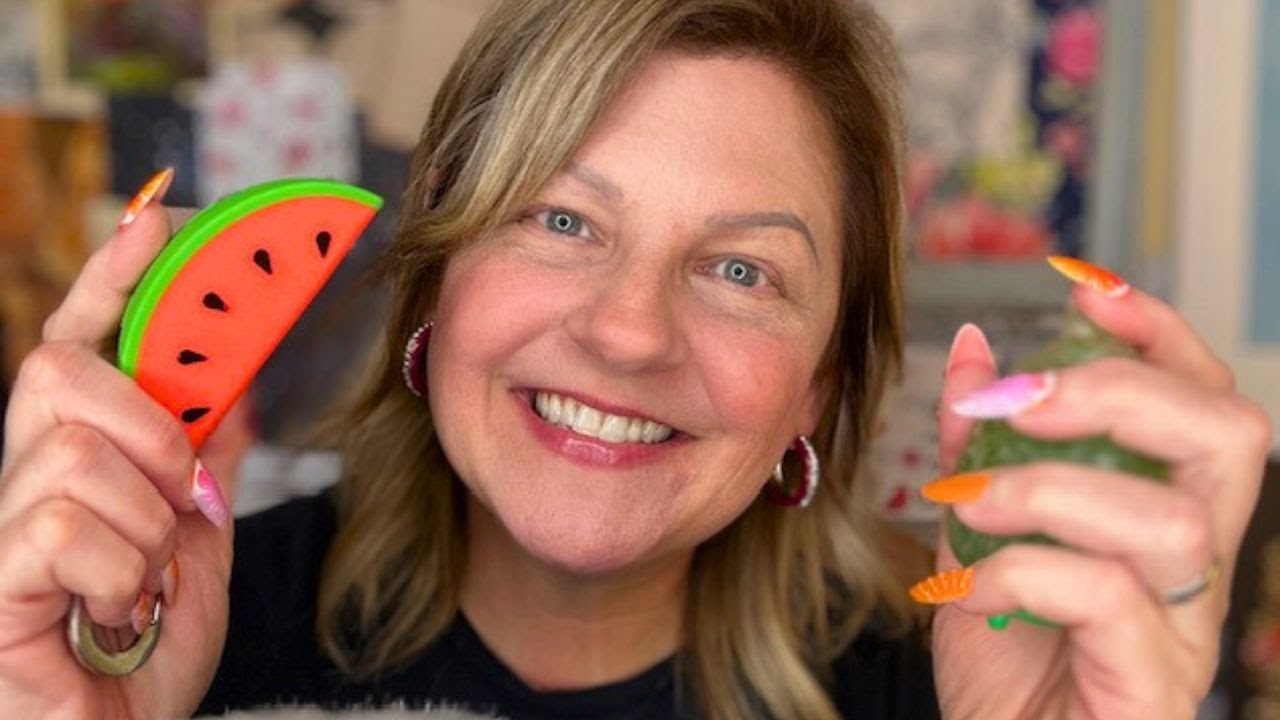 ASMR | Over 10 Fruit-Inspired Triggers | Ft. Watermelon, Orange, Lemon, Strawberry & Dragon Fruit 🍉🍓