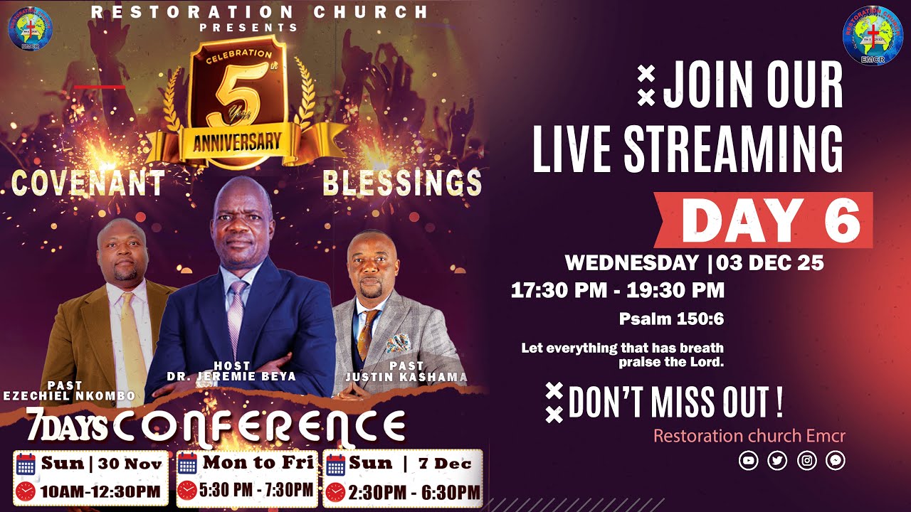 Church's 5th Years Anniversary Celebrations!