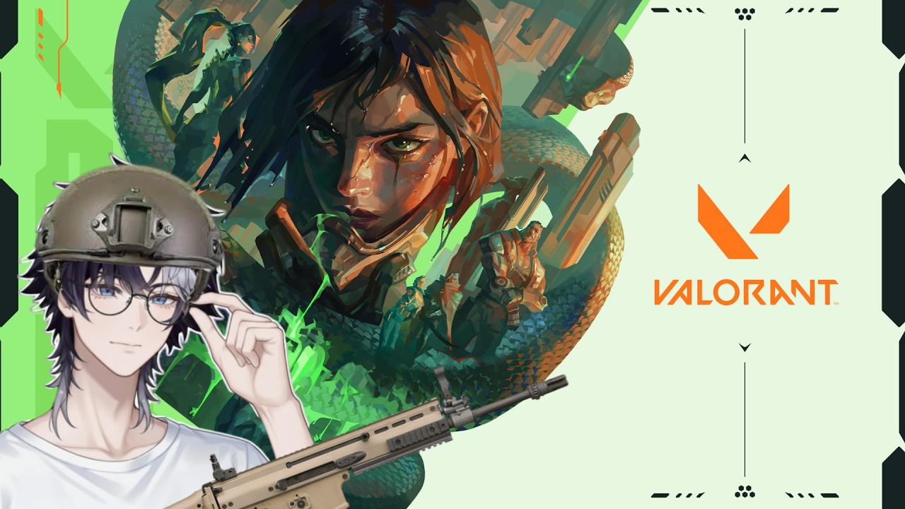 [🔴LIVE ] Belajar Valo ?  #ryumagane #vtuber #mediashareon