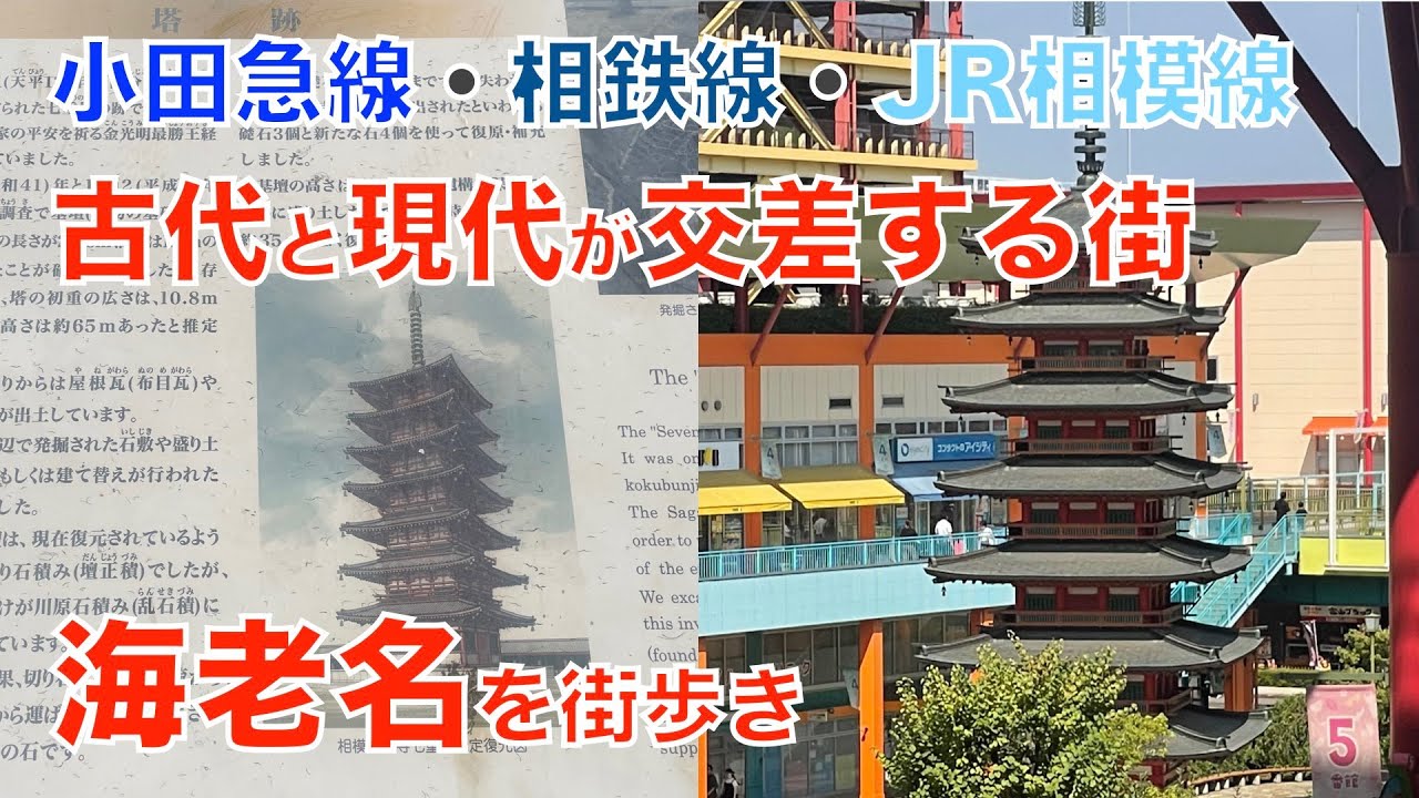 【海老名】ビナウォークから相模国分寺跡へ｜ 歴史と再開発の街歩き