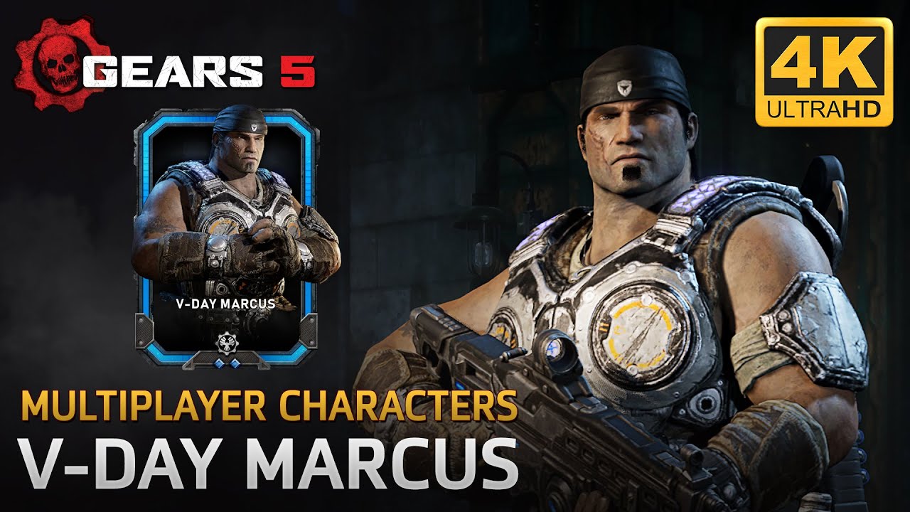 Gears 5 - Multiplayer Characters: V-Day Marcus