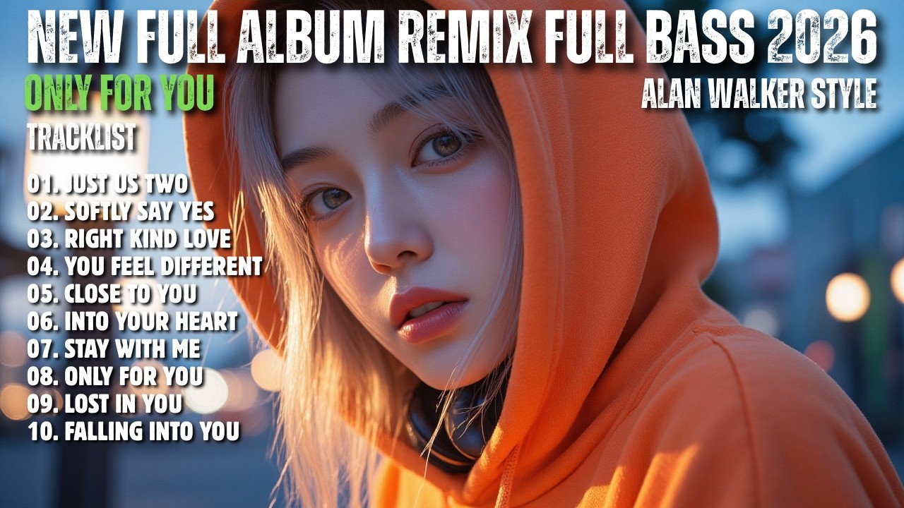 ALAN WALKER STYLE X SAHARA || ONLY FOR YOU || NEW FULL ALBUM REMIX FULL BASS 2026