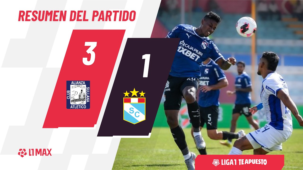 Alianza Atl&eacute;tico 3-1 Sporting Cristal | Game Highlights | Best Moments | #Liga1Teapuesto2026
