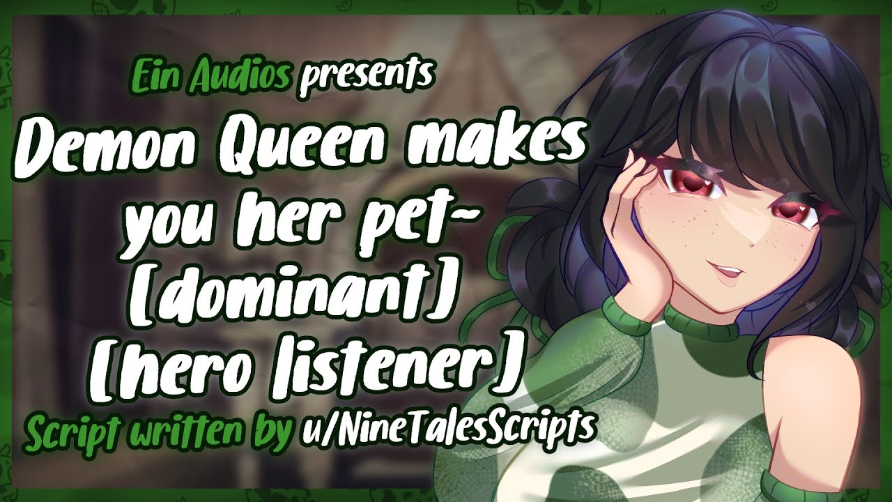 ♡ demon queen makes you her pet [hero listener] | Audio Roleplay F4M