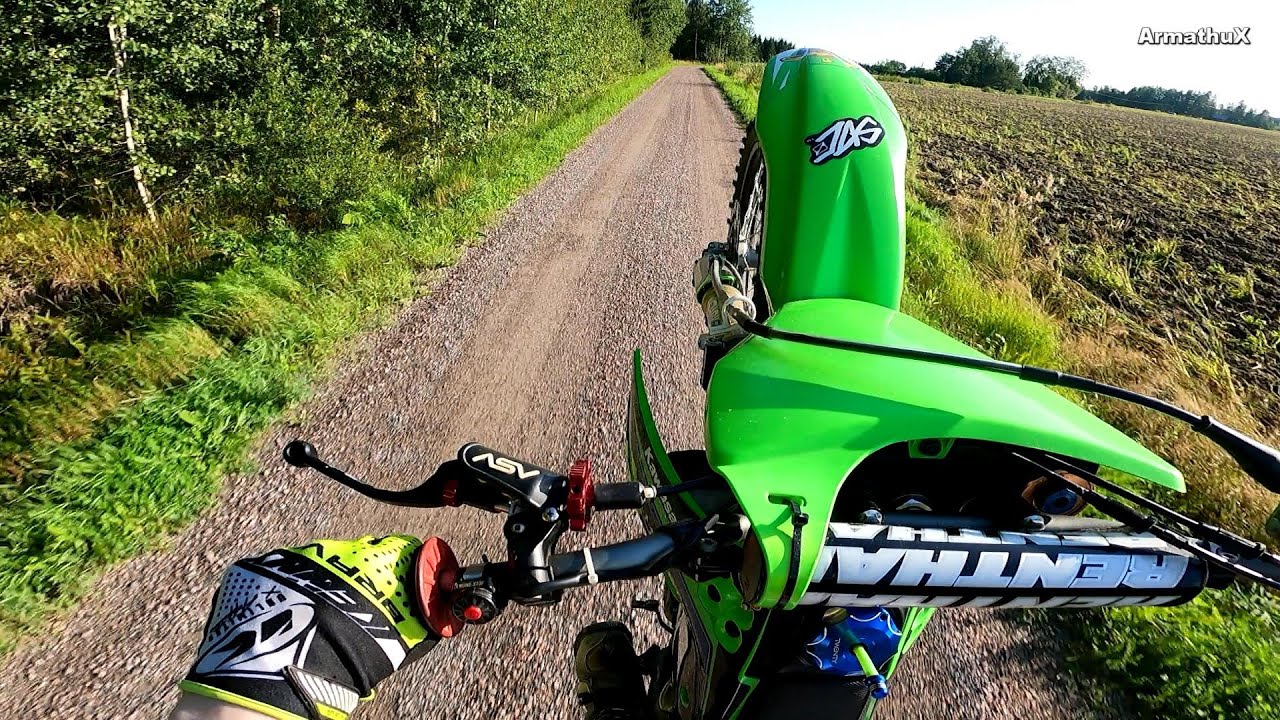Kawasaki KX250F 4-Stroke - Hot Summer Wheelie Adventure (GoPro)