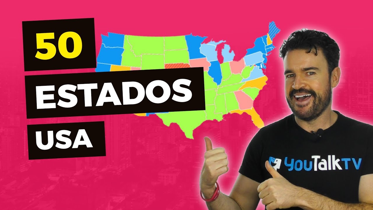 Los 50 estados de USA y c&oacute;mo se pronuncian 🇺🇸