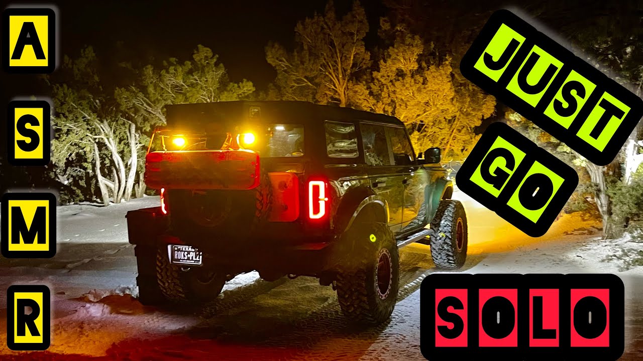 JUST GO !! | ASMR | Truck Camping  | #overland camper #overland trailer #Offroad trailer #offroad