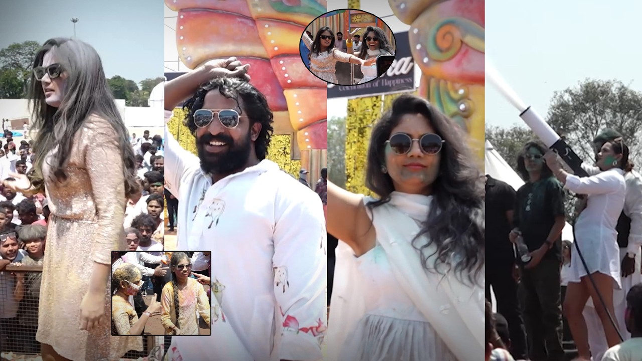 Holi Grand Celebrations at Hyderabad Tank Bund | Holi Celebrations | @BRKEntertainments