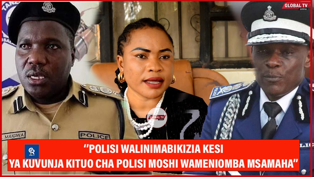 BAADA YA KUMBAMBIKIZIA KESI YA KUVUNJA KITUO CHA POLISI MTUMISHI WA SERIKALI, POLISI WAOMBA MSAMAHA!