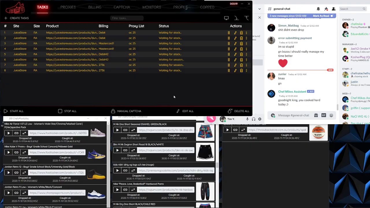 Nike Dunk Veener live cop NSB Oculus proxies