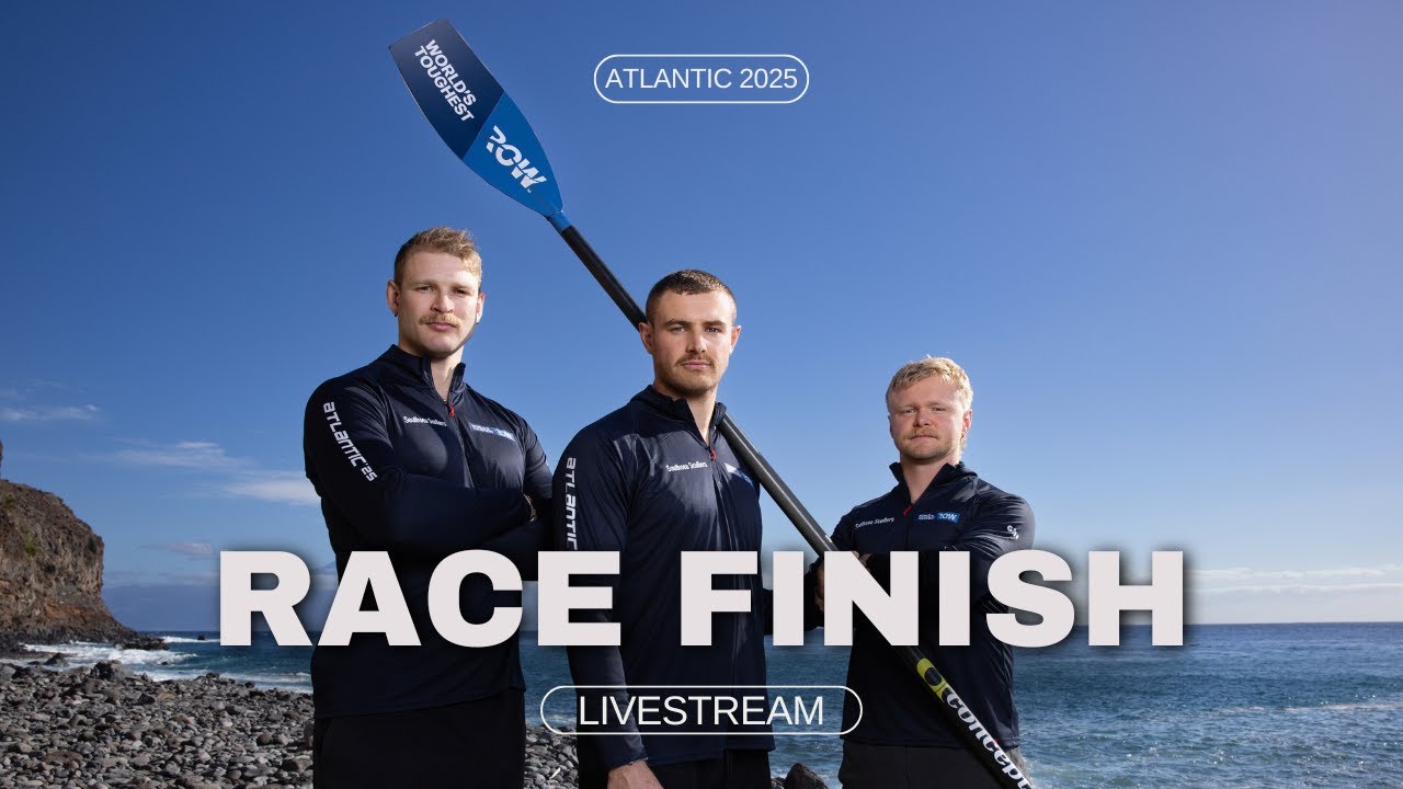 Race Finish Livestream | Southsea Scullers 🇬🇧 | World's Toughest Row - ATLANTIC 2025