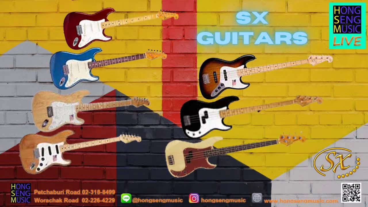 Live@Hongsengmusic SX Guitars