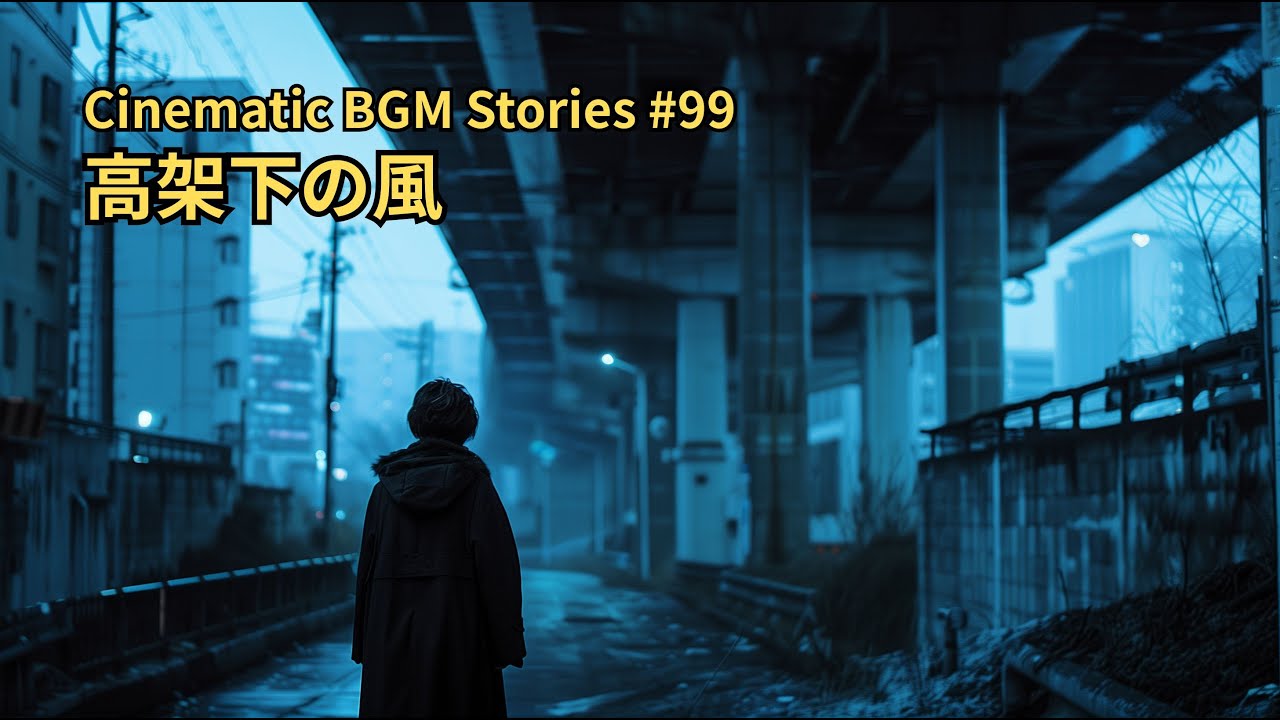 Cinematic BGM Stories #99｜高架下の風｜夜と朝のあいだに流れるチルBGM