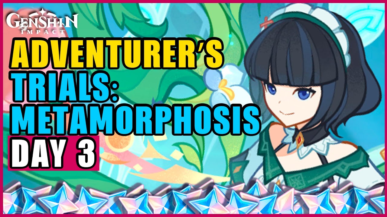 Adventurer's Trials Metamorphosis Event Guide Day 3