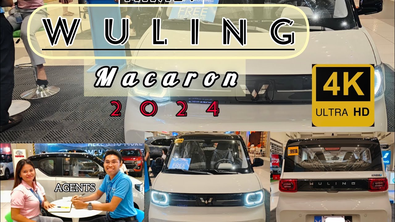 Philippines WULING MACARON 2024 | MINIEV CAR | 170 KLM Full-charge | 105 Top Speed #wulingminiev