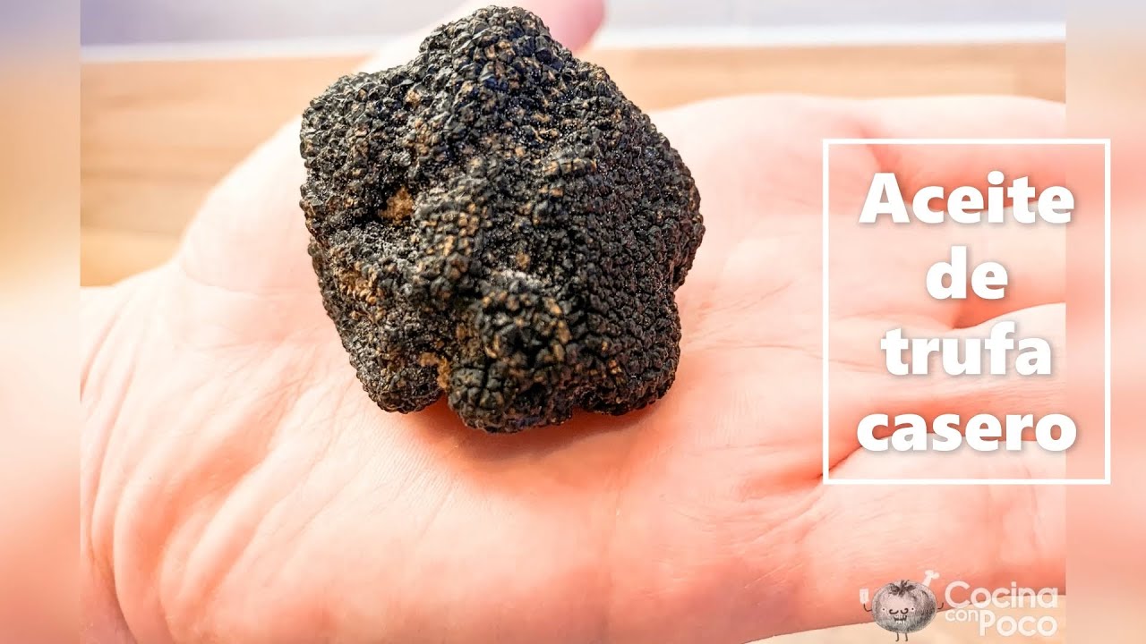 Aceite de trufa casero