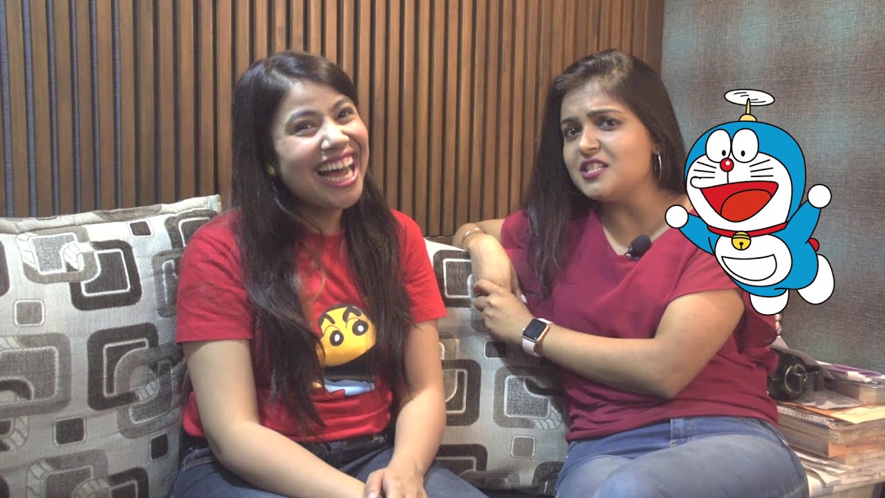 Shinchan Meets Doraemon II Sonal Kaushal II Akanksha Sharma ii Fun Interview
