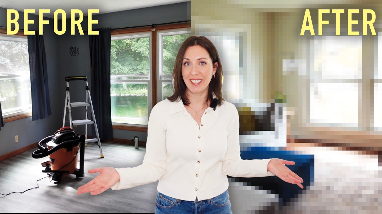 This totally changed the feel of our home! Installing Trim, Part 2