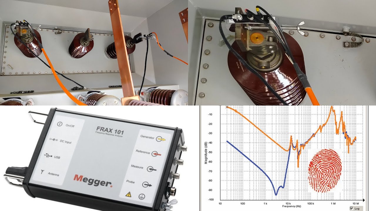SFRA test كيف يتم عمل اختبار البصمة لمحولات القدرة بشكل مختصر جدا