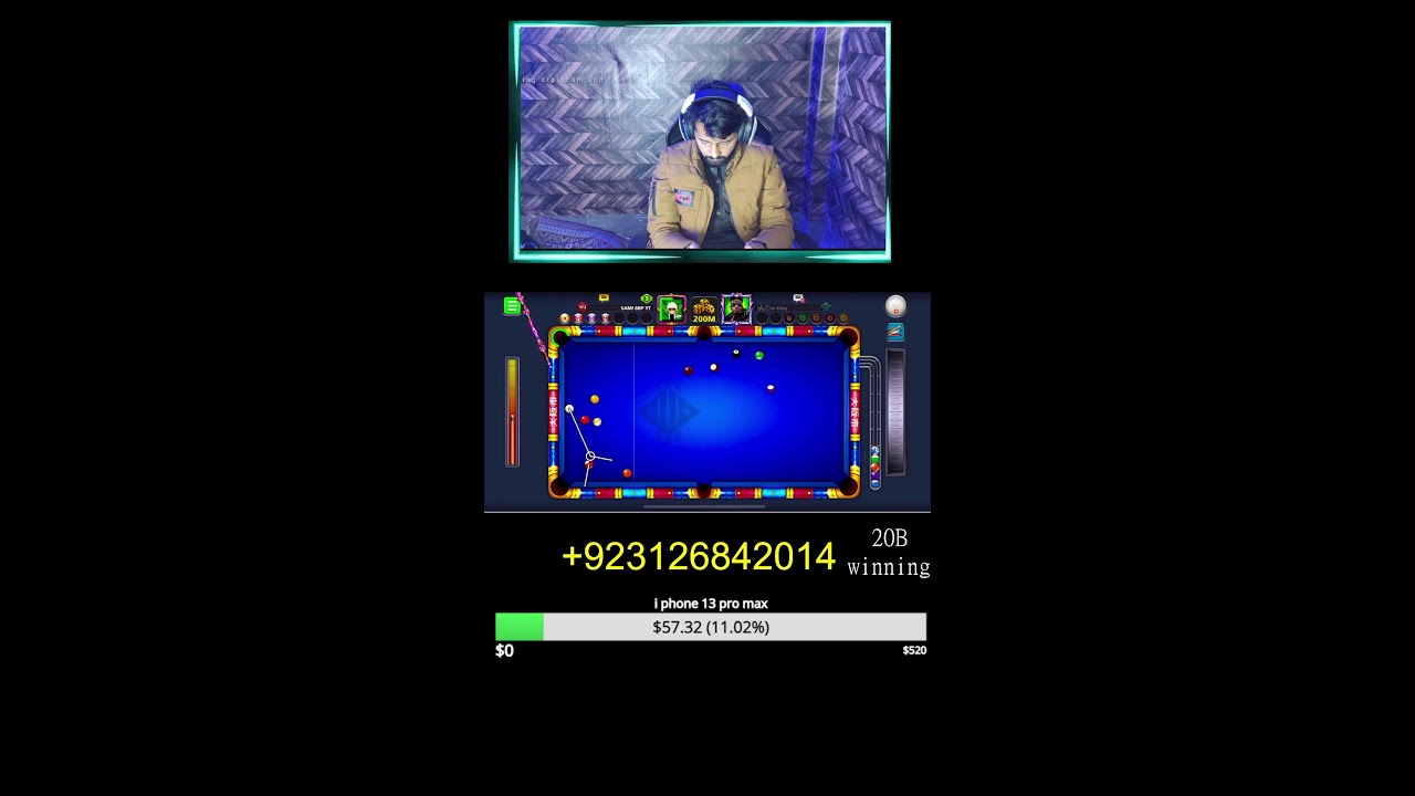 20B Winnings today 200m table | Day 36 Gameplay#8ballpool#bp#live Stream#8ballpoollive