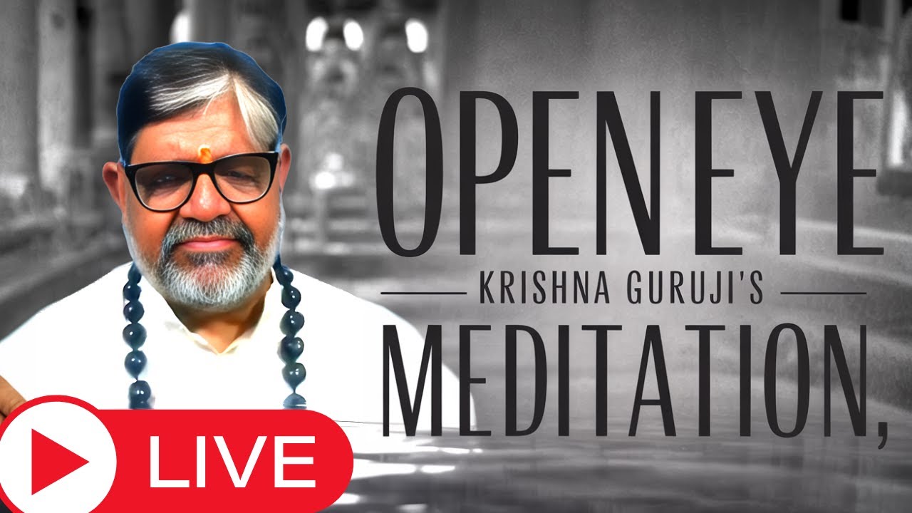 Krishna Guruji's Open Eye Meditation vs. Traditional Mindfulness