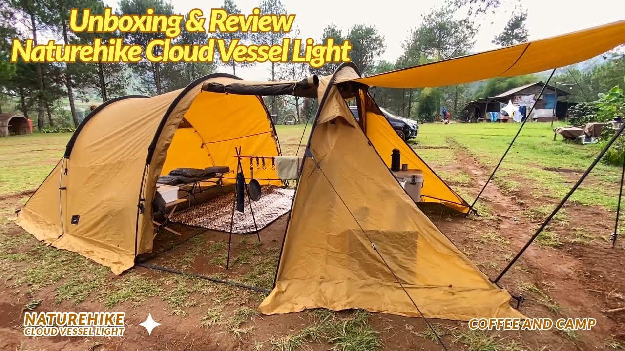 Unboxing & Review Naturehike Cloud Vessel Light CNH22ZP027