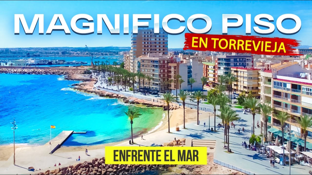 Apartamento en Torrevieja en primera línea de playa, reformado y luminoso | Alegria inmobiliaria