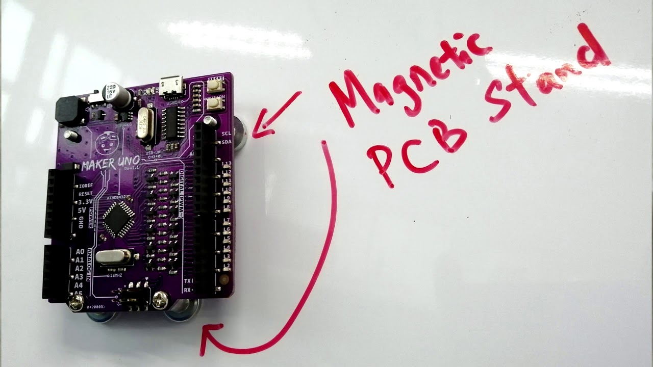 Magnetic PCB Stand