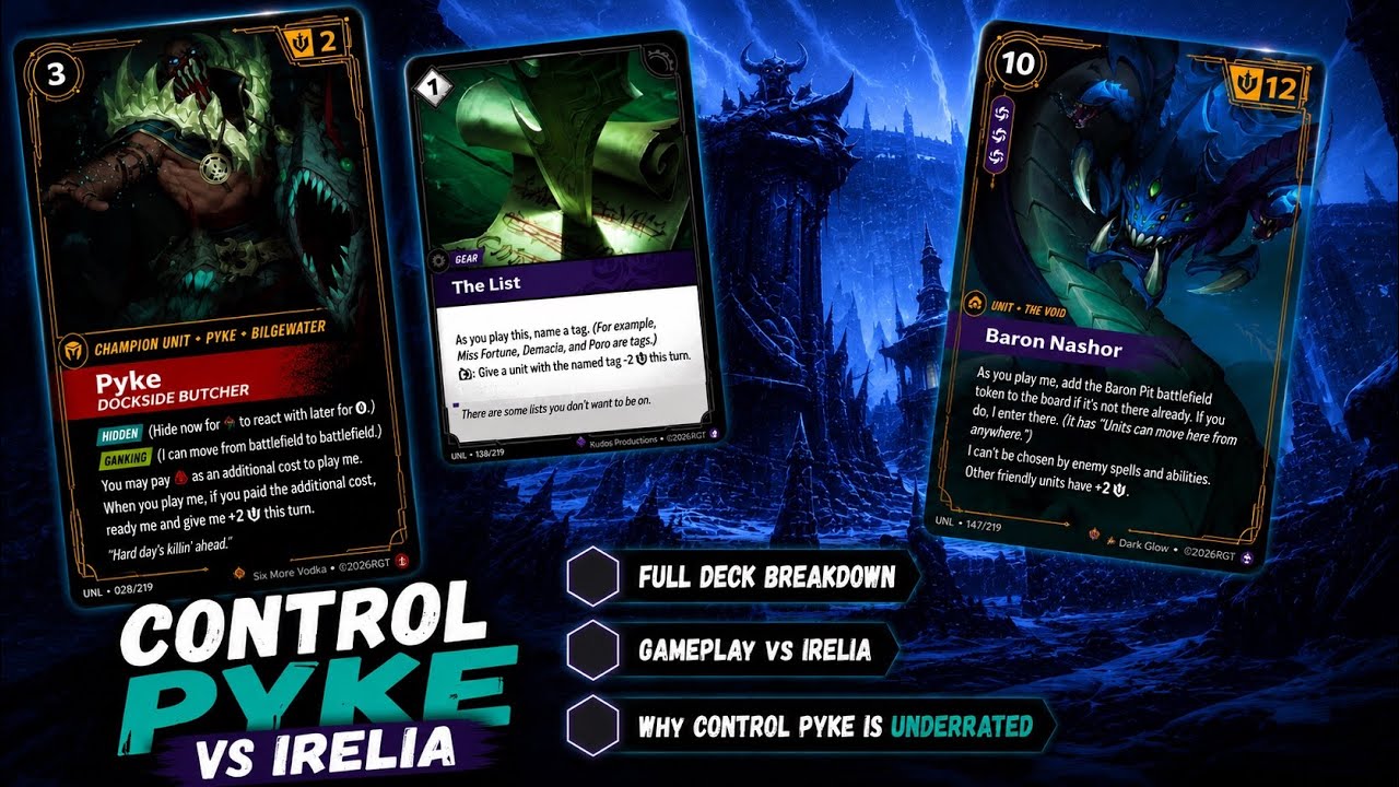 How Control Pyke Beats Riftbound's Best Deck - Unleashed Gameplay & Deck Tech